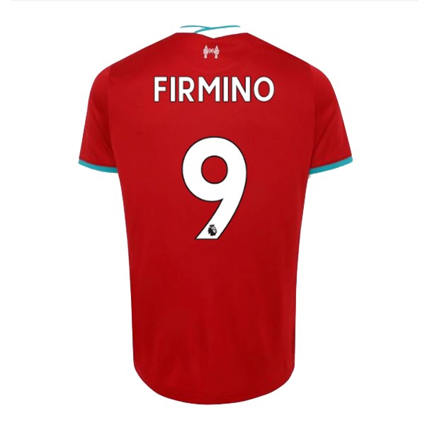 Trikot Liverpool NO.9 Firmino Heim 2020-21 Rote Fussballtrikots Günstig